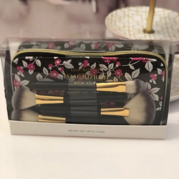 Nwt! Isaac Mizrahi makeup brush set - Picture 1 of 3